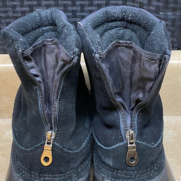 Bass Snow Boots Womens sz 8 black duck - Picture 6 of 12